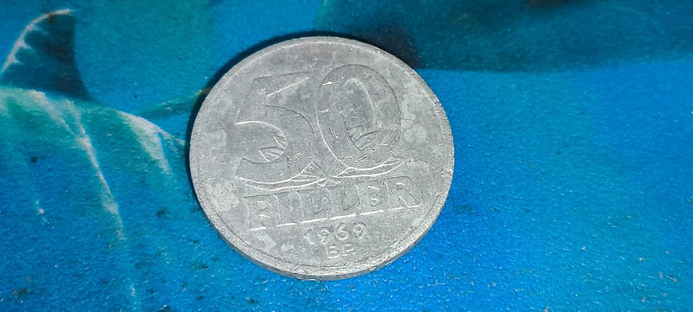 Moneta 50 filler 1969 Węgry