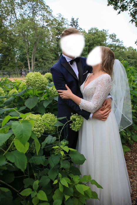 Suknia ślubna Agnes koronka