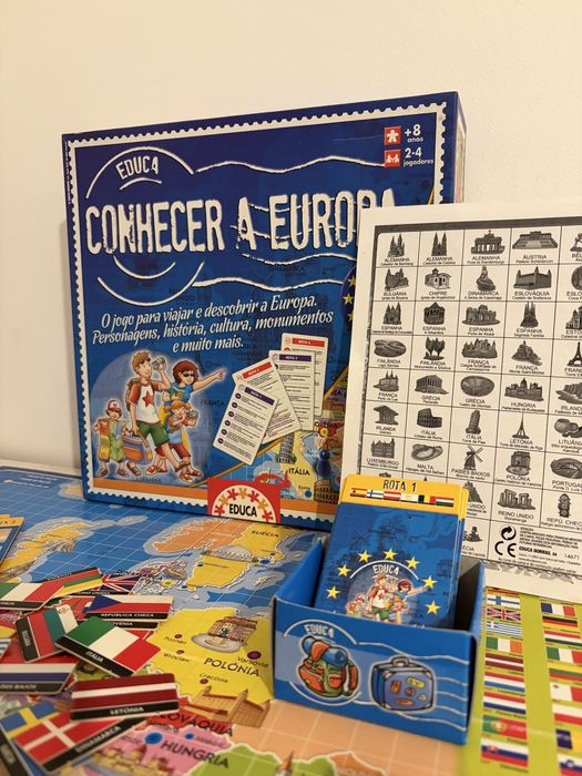Jogo Conhecer a Europa (Educa)