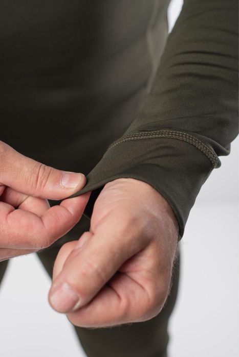 Тактична військова зимова Термобілизна на флісі Military Олива