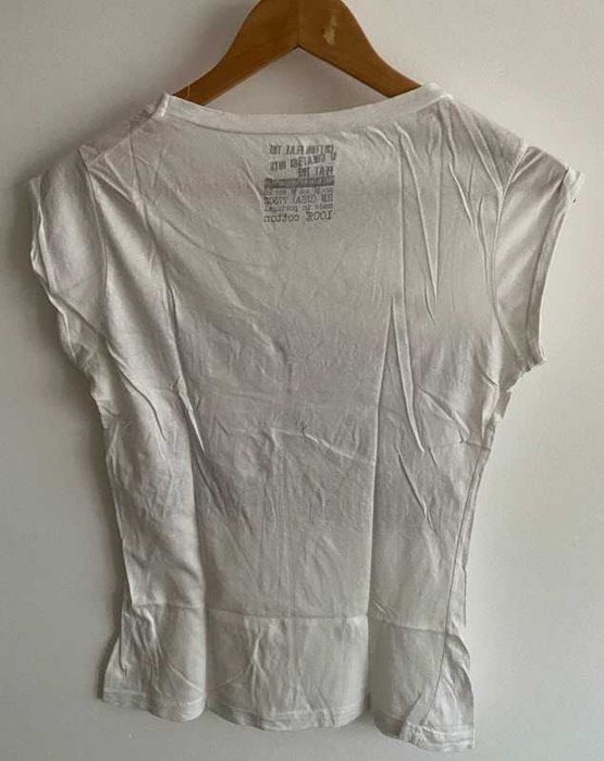 Tshirt  branca Pull & Bear