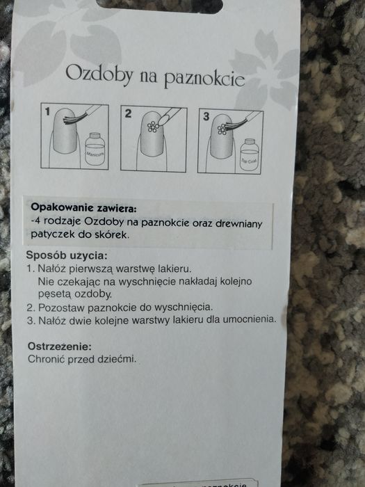 Ozdoby na paznokcie