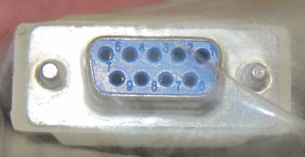 кабель COM-СОМ порт RS-232 (9-25pins)