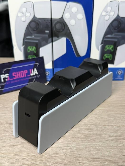 Зарядна станція ps5 для 2х геймпдів DualSense 1|1