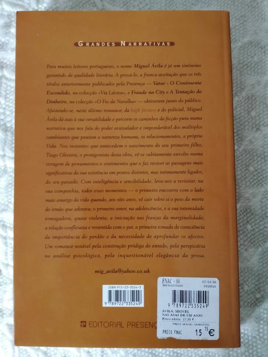 Nas Asas de Um Anjo (Miguel Ávila)
