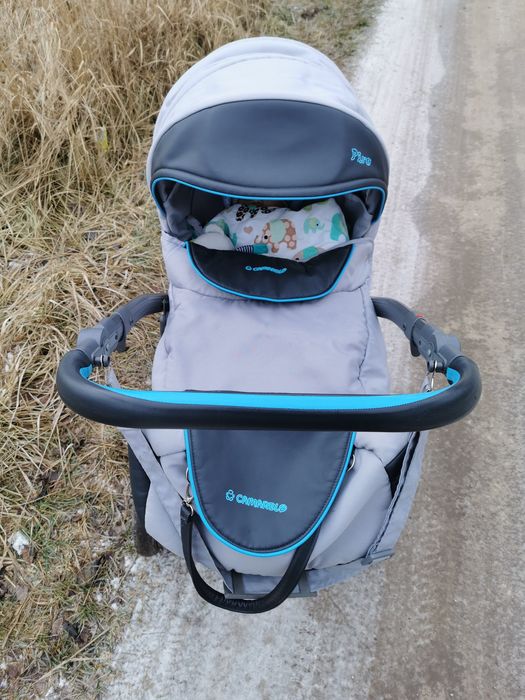 Wózek 3 w 1 Camarelo Piro używany