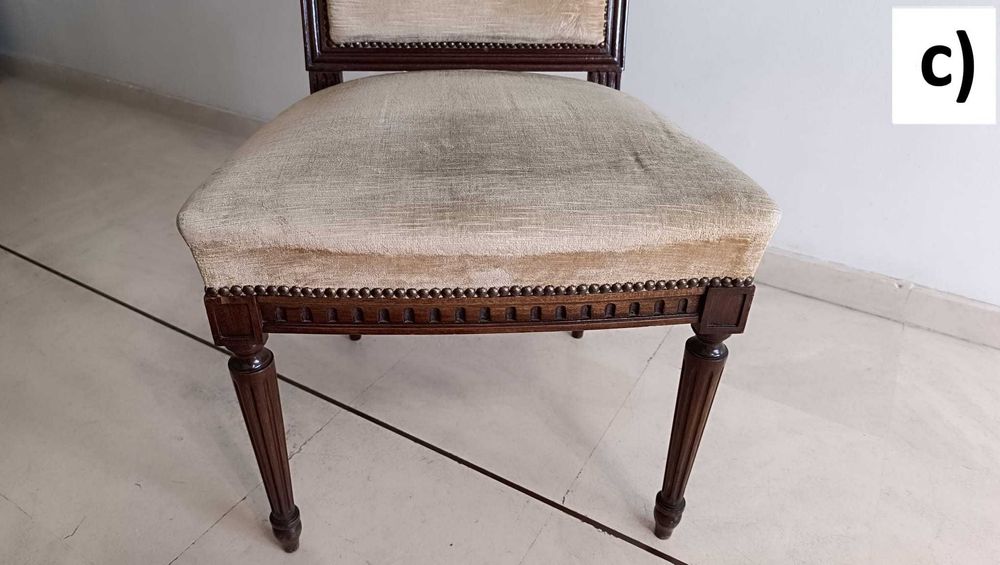 Cadeiras em madeira de muito boa qualidade e em ótimo estado