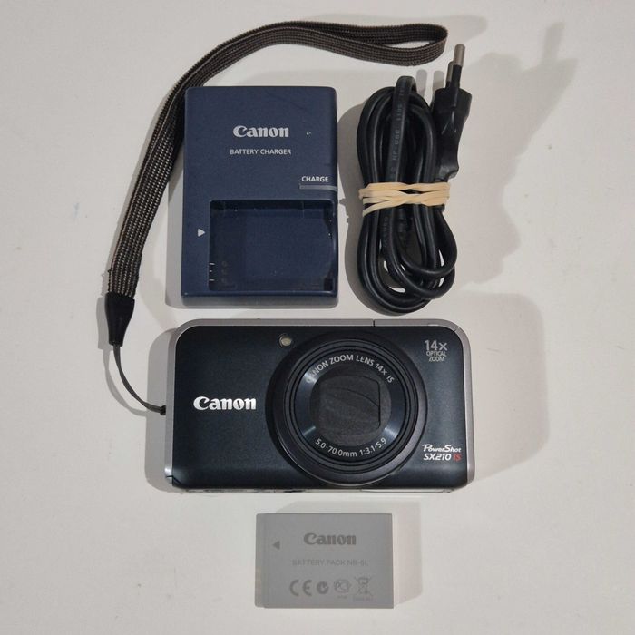 Canon Powershot SX210 IS - 12.1MP - Máquina fotográfica digital