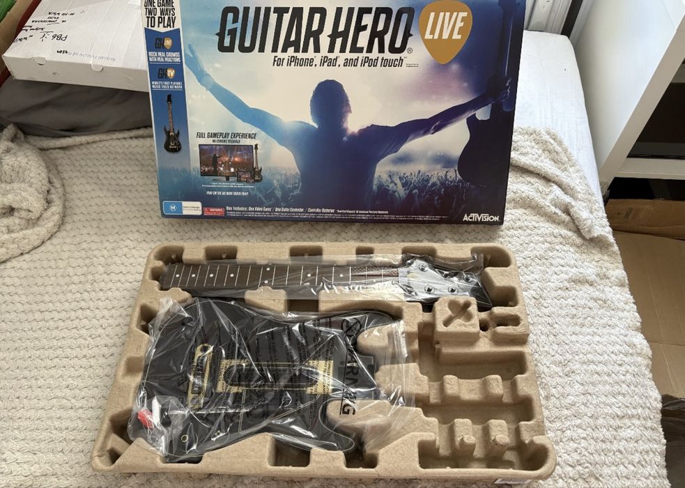 Nowa gitara Guitar Hero Live iOS