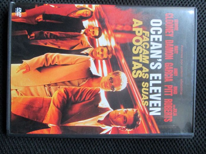 3 DVD - Coleção OCEAN's - Eleven, Twelve, 13 - excelente estado