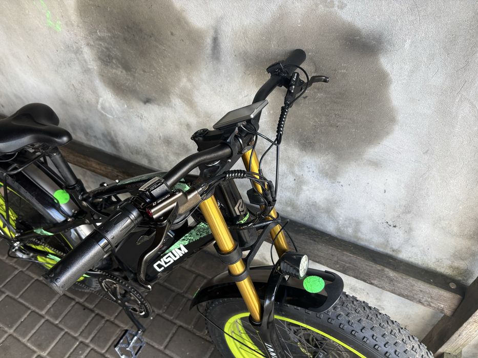 Електро велосипед Электро велосипед CYSUM  GERMANY FAT BIKE 1000WT 48V Полный Комплект!!!