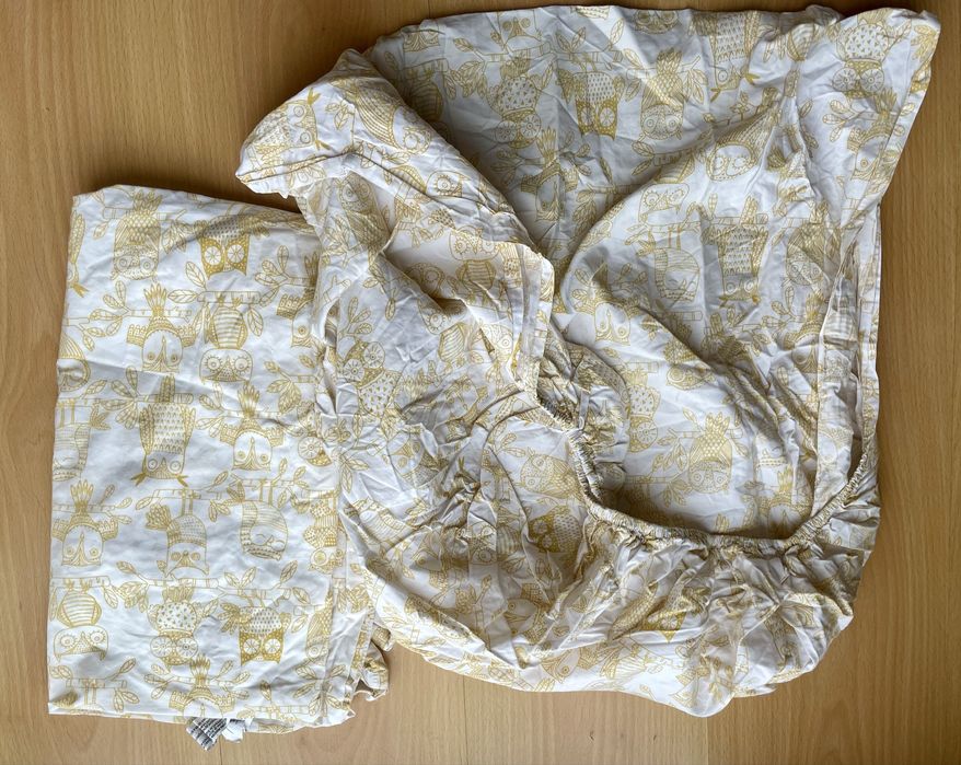 Conjuntos Lençóis e capas edredão para cama berço bébé 60*120
