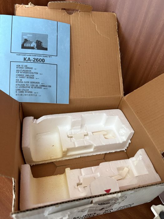 Brother KA 2600 - Carro de Intarsia original