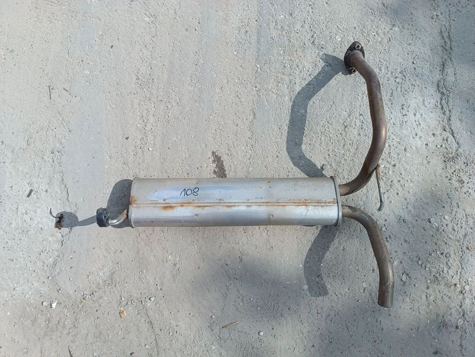 TŁUMIK WYDECH RURA PEUGEOT 108 CITROEN C1 II TOYOTA AYGO II