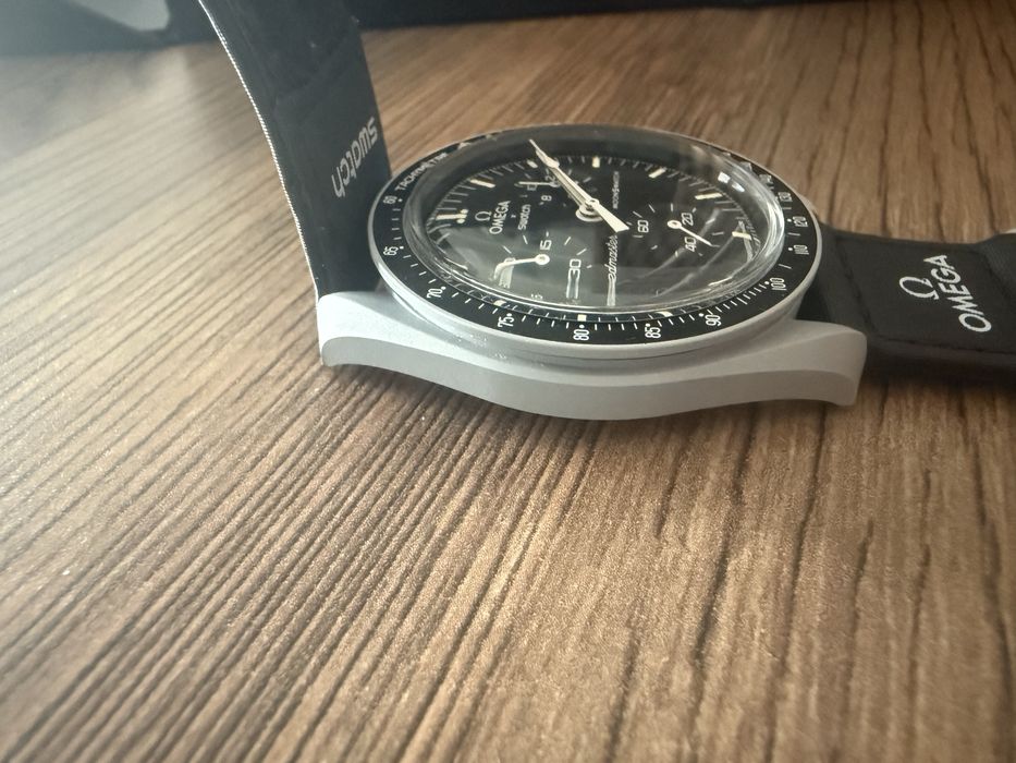 Moonswatch Mission to the Moon Swatch Omega Speedmaster Zegarek