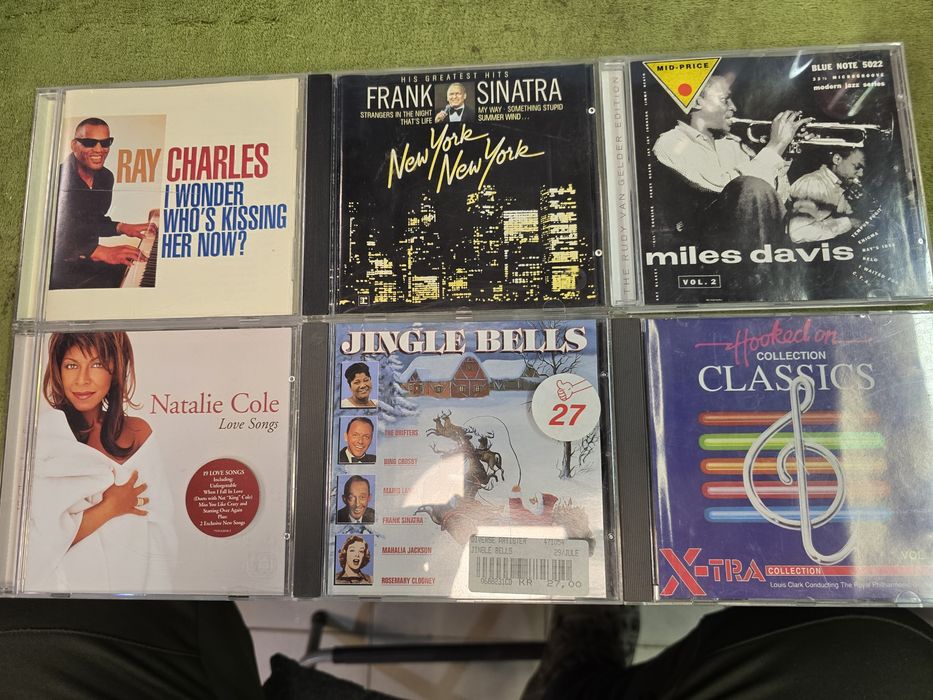 6 płyt CD różni wykonawcy jazz.