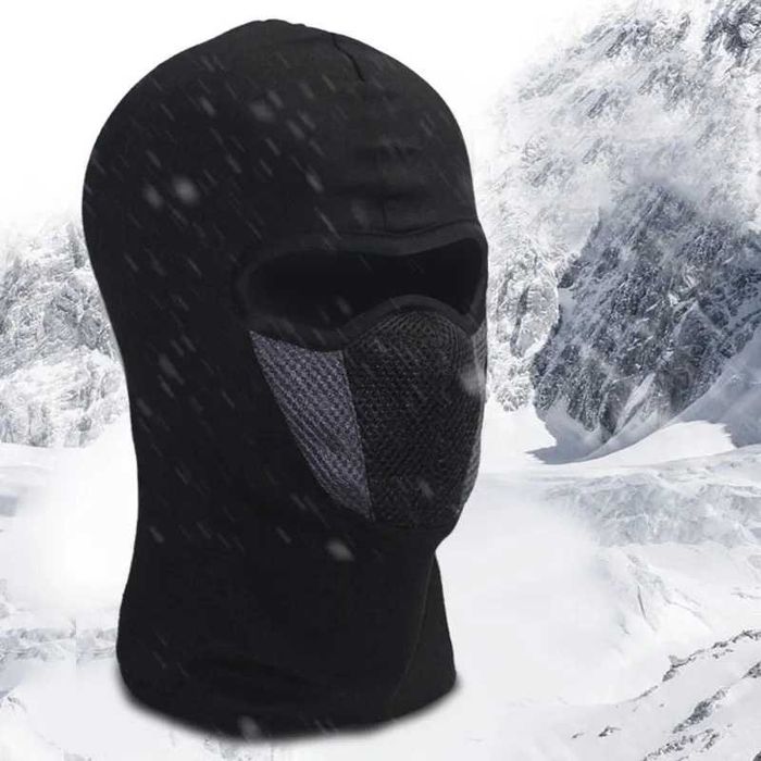 Balaclava multi-usos licra e algodão moto cafe racer scrambler