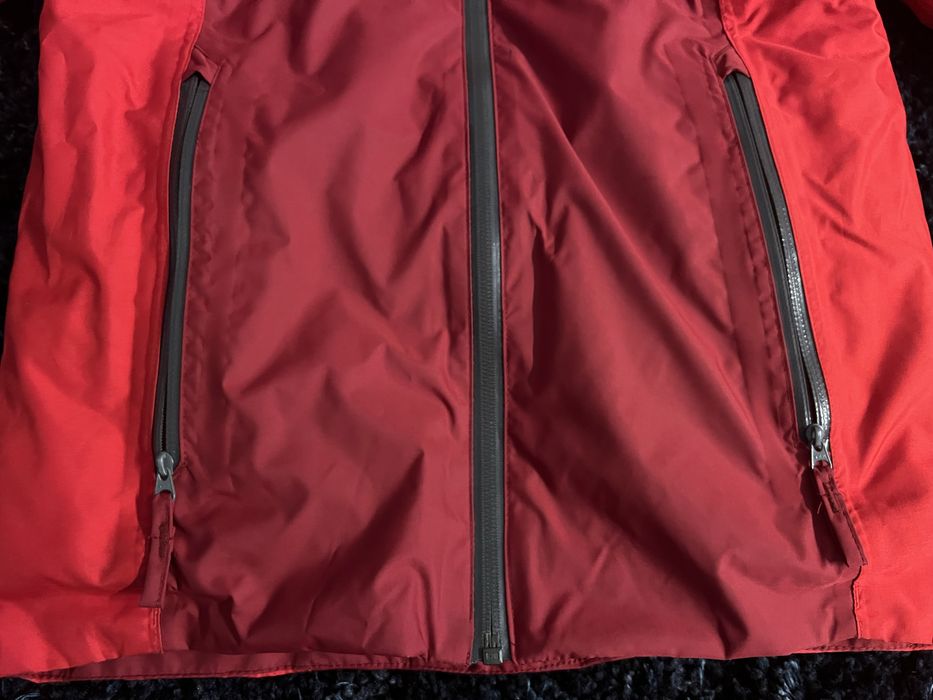 Casaco de Ski quente e impermeável criança 6-14 anos, SKI 500 vermelho