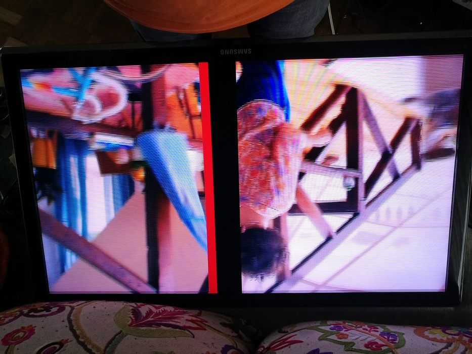 Televisão led Samsung modelo 40C 7000 WWXXC a funcional p melhor prop