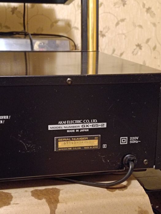 Кассетная дека магнитофон AKAI GX 65