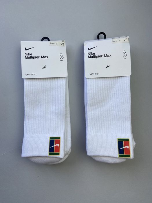 Шкарпетки Nike dri fit Multipier носки Socks Court 2 пари Padel теніс