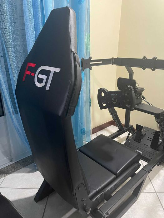 Moza R9 V3+Vários Acessórios (ler descrição)+Cockpit Next Level F-GT