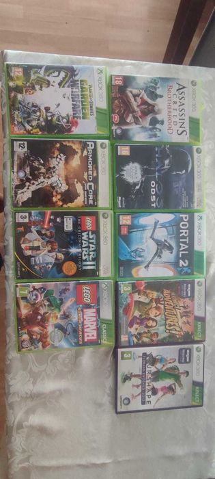 Sprzedam zestaw gier na xbox 360