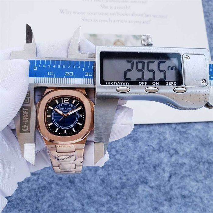 Годинник автоматичний Patek Philippe Nautilus skeleton rose gold
