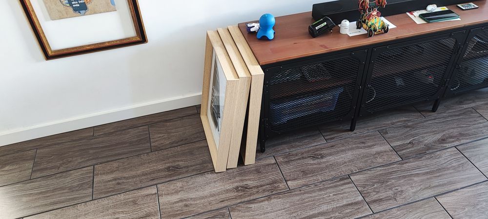 4 Molduras INSPIRE MILANO 40X50CM cor carvalho