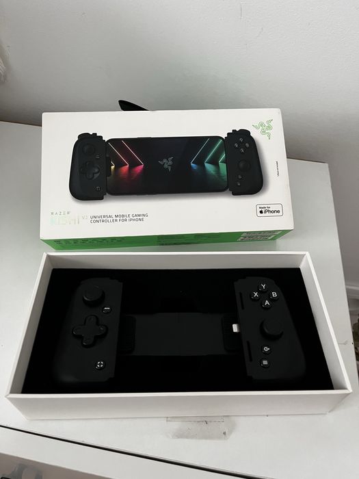 Razer Kishi V2 para iPhone – Comando Gaming para Smartphone (Como Novo / Caixa)