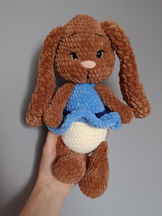 Króliczek maskotka Handmade dekoracja rękodzieło
