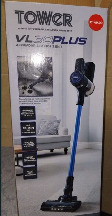 Aspirador vertical sem fios Novo