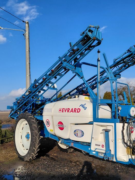 Opryskiwacz Evrard Hardi Meteor 2500l Lance 21/18m 6sekcji Stan.B.Dobr