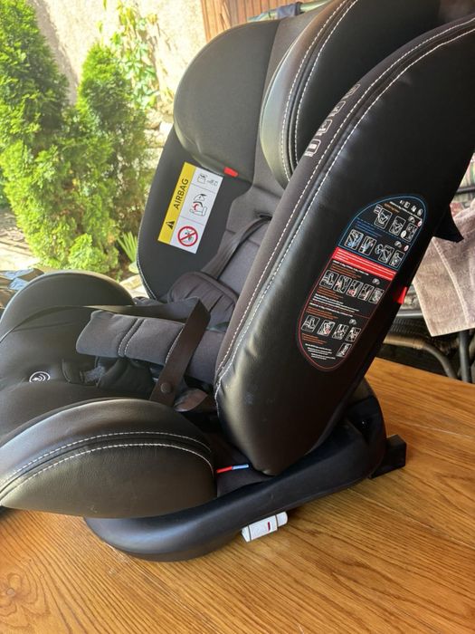Автокрісло CARRELLO Asteroid Space Black 0+1+2+3 ISOFIX поворотне на 360°