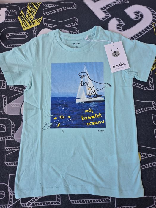 T-shirt dla chłopca - NOWY!!! rozm. 134