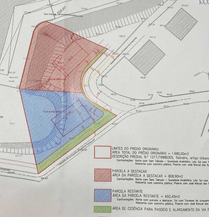 4 terrenos para construção, em Sobreira, Paredes. *1 RESTANTE*