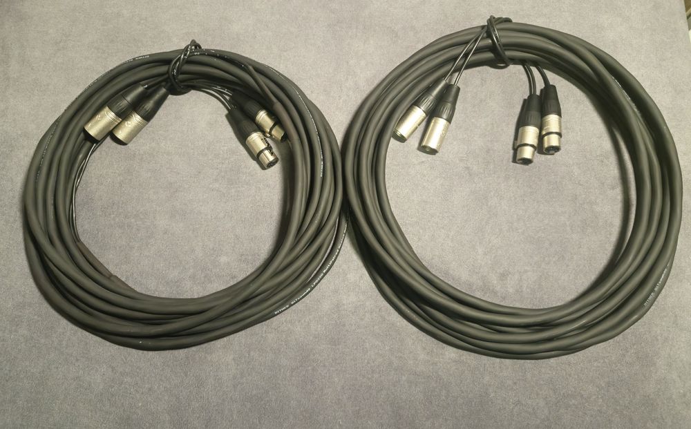 Kabel Multicore XLR 2 kanałowy 10m