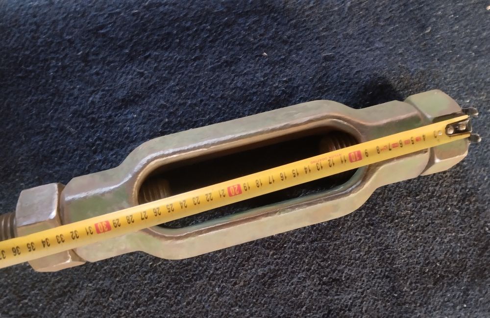 Стяжний гвинт, стяжка, талреп.