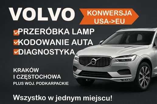 Konwersja przeróbka lamp USA – Volvo XC90 - 500 zł