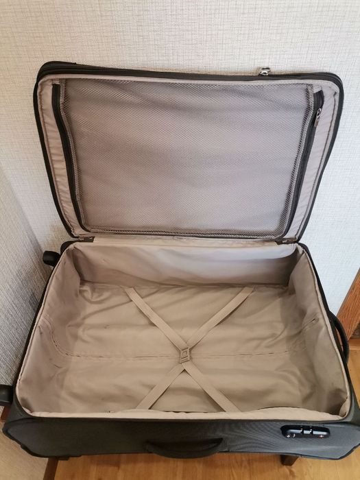 Samsonite 73 см валіза велика чемодан большой Самсоніт тканевий