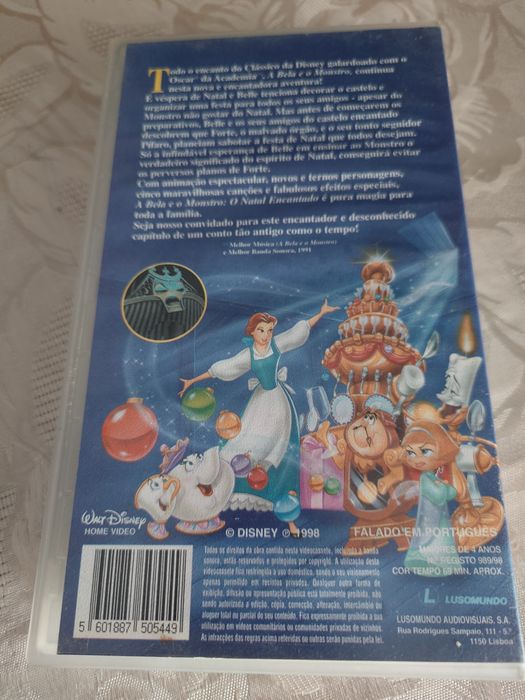 A Bela e o Monstro VHS
