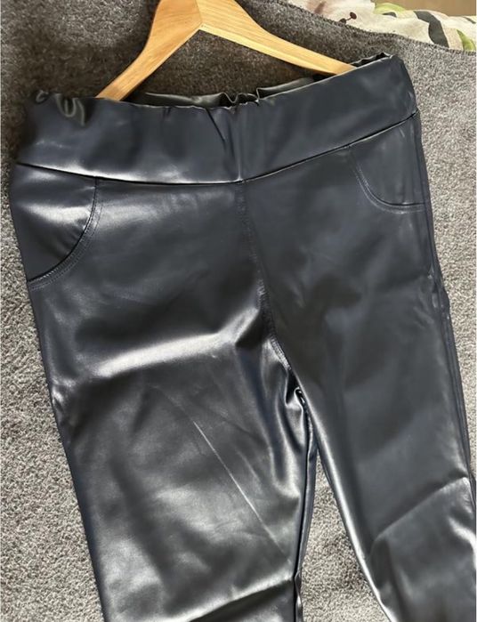 Кожаные штаны 54 размер большой размер