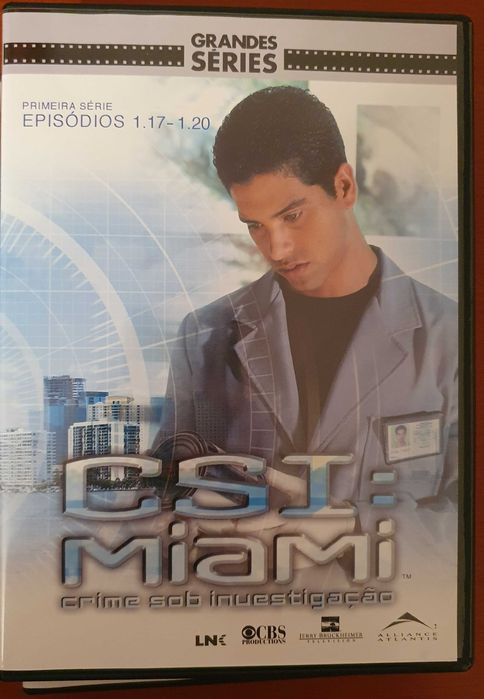 5 DVD's CSI Miami - Serie 1