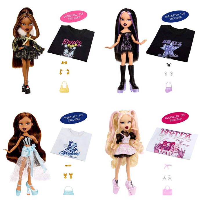 Bratz stylin birthdayz birthday jade хлоя джейд ясмін саша cloe yasmin sasha monster high монстер хай братс братз братц