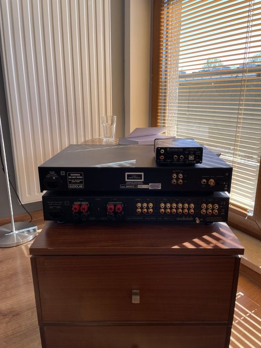 Audiolab 8200A + Audiolab 8000CD + Cambridge Audio Magic DAC 100