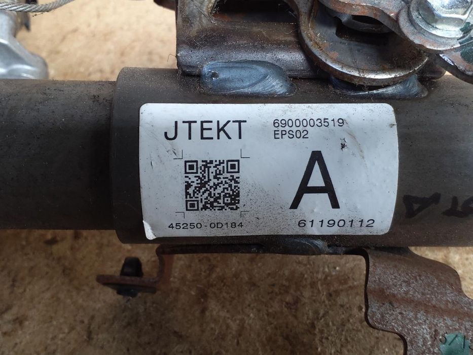 Coluna De Direção Elétrica Toyota Yaris Ref: 452500D184 2010 - 2017