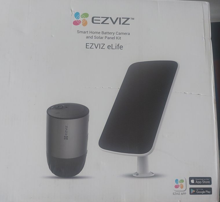 Kamera zewnętrzna Ezviz eLife BC1C +panel słoneczny
