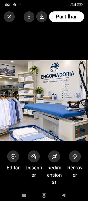 Aluguer Espaço Engomadoria