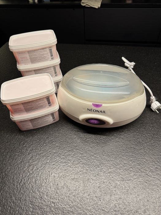 NeoNail Parafiniarka do wisku + 5szt parafiny 500ml