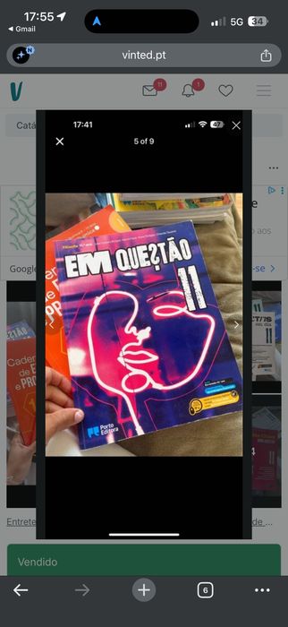 Livro do 11 ano nada escrito